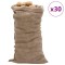 vidaXL Saci de iută, 30 buc., 65x135 cm, iută 100%, 220 g/m&sup2; 155806