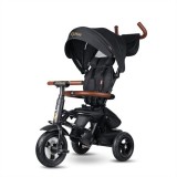 Tricicleta pliabila Qplay Rito Deluxe Negru FitLine Training
