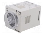 Timer AUTONICS 0,1s&divide;1h releu 250VAC/3A, 30VDC/3A, alimentare 100&divide;240VAC