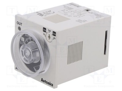 Timer AUTONICS 0,1s&amp;divide;1h releu 250VAC/3A, 30VDC/3A, alimentare 100&amp;divide;240VAC foto