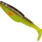Shad Berkley Sick Swimmer, Brown Chartreuse, 11g, 9cm