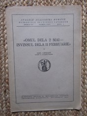 OMUL DELA 2 MAI - INVINSUL DELA 11 FEBRUARIE - ALEX . LAPEDATU