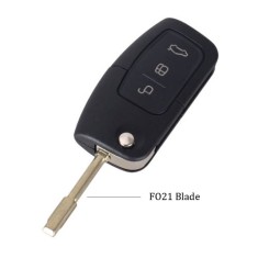 Carcasa Cheie Compatibila cu Briceag Ford, 3 Butoane, Lamela FO21
