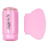 Cumpara ieftin Stampila Unghii Silicon cu Racleta, Crystal Pink LUXORISE, LUXORISE Nail Art