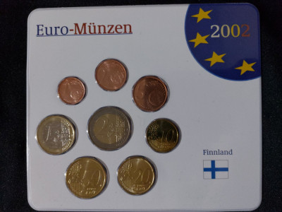 Euro set - Finlanda 1999 - 2001 , UNC foto