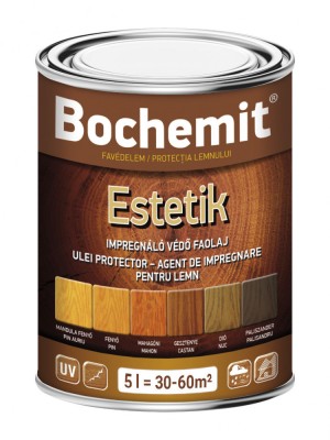Ulei protector lemn Bochemit Estetik Pin Auriu 5L foto