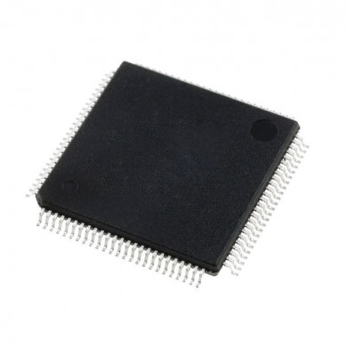Circuit integrat, microcontroler ARM7TDMI, A/D, I2C, JTAG, SPI, UART, USB, LQFP100, MICROCHIP (ATMEL) - AT91SAM7X256C-AU foto