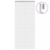 vidaXL Paravan de ușă cu lanț, 90x200 cm, aluminiu