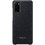 Husa de protectie Samsung pentru Galaxy S20, LED Cover, Black