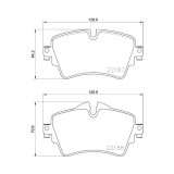 Brembo set placute frana, frana disc Prime Line