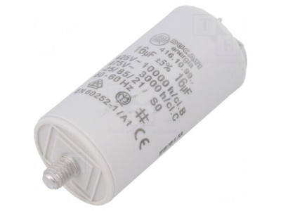 Condensator Motor 16uF 425VAC foto
