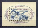 Cehoslovacia 1964 - Cosmonautica, Voskhod 1, colita neuzata