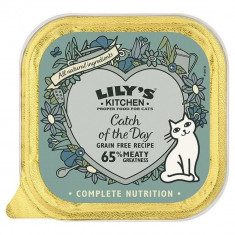 Hrana umeda pentru pisici Lily&#39;s Kitchen Catch of the Day 6x 85g
