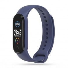 Curea Tech-Protect Iconband pentru Xiaomi Mi Smart Band 5/6/7/NFC Albastru inchis