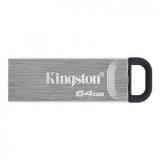 Stick USB KINGSTON DataTraveler KYSON 64GB, USB 3.2 Gen 1 (Argintiu)