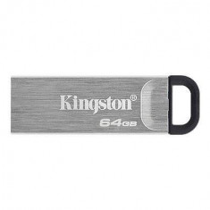 Stick USB KINGSTON DataTraveler KYSON 64GB, USB 3.2 Gen 1 (Argintiu)