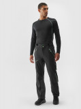 Pantaloni de skitour impermeabili membrana Dermizax 20000 pentru bărbați - negri, 4F Sportswear