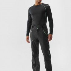 Pantaloni de skitour impermeabili membrana Dermizax 20000 pentru bărbați - negri
