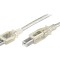 Cablu USB 2.0 A-B transparent 3m