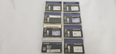 CASETA PANASONIC MINI DVM60 , ME , LOT 7 BUCATI SI 1 BUCATA TDK DV 60 . foto