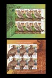 Cumpara ieftin ✅ RO 2019 LP 2235e " Europa 2019 , pasari nationale ", serie in minicoli de 6 marci + manseta , MNH