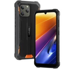Telefon mobil Blackview BV5300 Plus, Orange, 4G, 6.1 HD+, 24GB RAM (8GB + 16GB extensibili), 128GB ROM, NFC, ArcSoft 13MP+5MP, Android 13, MediaTek He