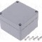Carcasa ABS, 80mmx82mmx55mm, IP67, GAINTA - G366-IP67