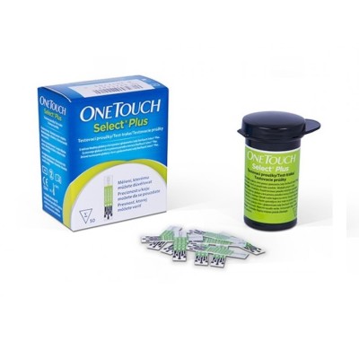 Teste de glicemie One Touch Select Plus, 50 buc. foto