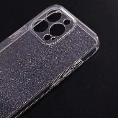 Husa Shine case iPhone 14 Plus transparent foto