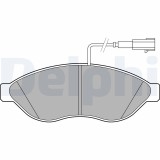 DELPHI LP2498 set placute frana,frana disc