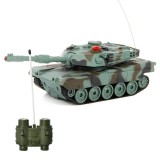 Tanc militar cu telecomanda a1m2 tun mitraliera efecte sonore si luminoase reincarcabil scara 1:32 22.3 x 7.2 x 7.8 cm, ProCart