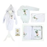 Cumpara ieftin Trusou Prima Baita, Personalizat cu Mesaj - &quot;Prima Baita cu Nasii&quot; Ursulet Verde cu Baloane - TPB197