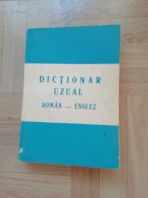 Dictionar uzual Roman - Englez foto