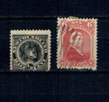 Newfoundland 1894 - Uzuale, c&acirc;ine, Regina Victoria, stampilate