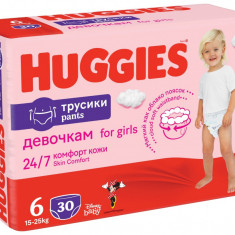 Scutece Huggies Chilotel Jumbo, nr 6, fete, 5-25 kg, 30 buc