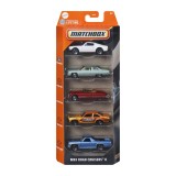 MATCHBOX SET 5 MASINUTE METALICE MBX ROAD CRUISERS II SCARA 1:64 SuperHeroes ToysZone, Mattel