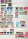 Lot Romania 1879-1975 - 374 timbre stampilate deparaiate