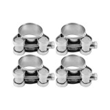 Cumpara ieftin Set 4 cleme zincate cu surub 25-27/18mm Vorel 73790