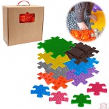 Covoras ortopedic senzorial puzzle Set Mediu 2A, Muffik