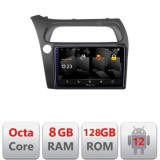 Navigatie Honda Civic Hatchback 2006-2012 5960Pro-hatchback Android Octa Core Qualcomm 2K Qled 8+128 DTS DSP 360 4G Optical CarStore Technology