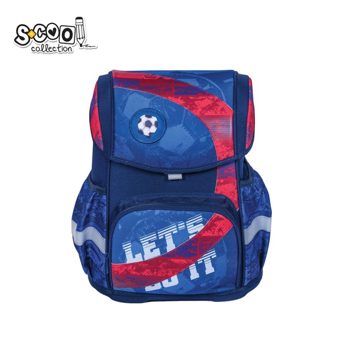 Ghiozdan anatomic LET&#039;S DO IT, 30x22x42 cm - S-COOL