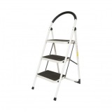 Scara metalica pliabila, 3 trepte cauciuc antiderapant, inaltime 127cm, sarcina maxima 150Kg Crownman