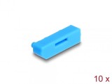 Set 10 buc port blocker pentru Displayport mama Blue, Delock 20951