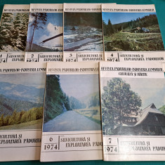 LOT 7 REVISTA PĂDURILOR / NR.1-7 *1974 *