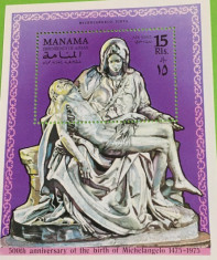 MANAMA, MICHELANGELO - COLI?A MNH foto