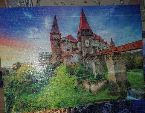 Puzzle gata făcut - Castelul Corvinilor Hunedoara
