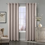 Cumpara ieftin Set draperii din catifea cu inele argintii, Madison, 250x220 cm, densitate 700 g/ml, Lemonade pink, 2 buc