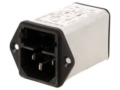 Conector AC Soclu Tata 10A 250V IEC 60320 foto