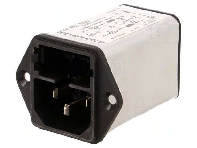Conector AC Soclu Tată 10A 250V IEC 60320