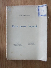 RAZE PESTE LESPEZI- OVID DENSUSIANU- 1924 foto